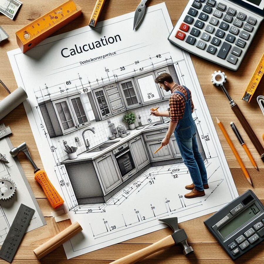 Bildzeichnung Kalkulation